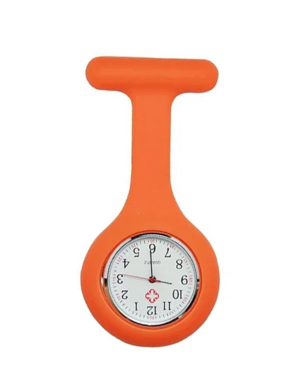 Montre trotteuse à clip pour Thérapeute de Massage en silicone de qualité pour blouse